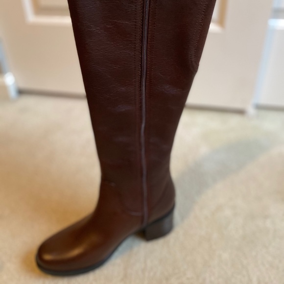 Clarks Shoes - Never worn Size 6 Clarks Tall Brown Boots